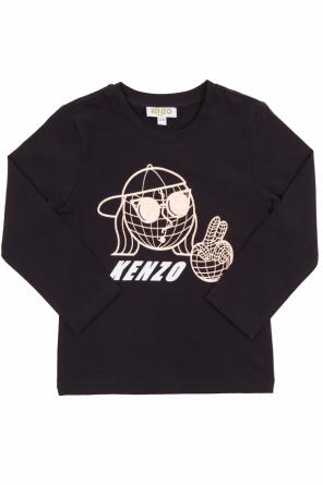 T-shirt with a print, zdjęcie 1 T-shirt with a print od Kenzo Kids